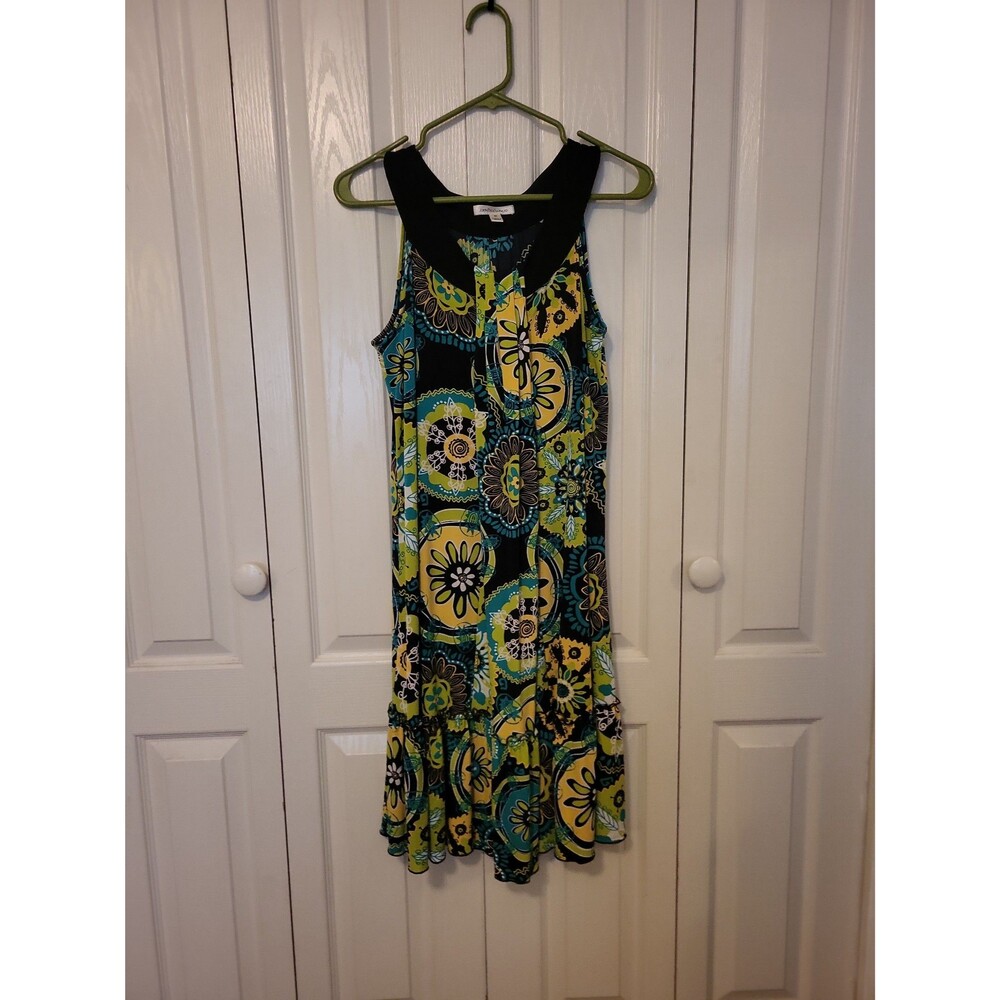 John Paul Richard Floral Print Sleeveless Summer Dress